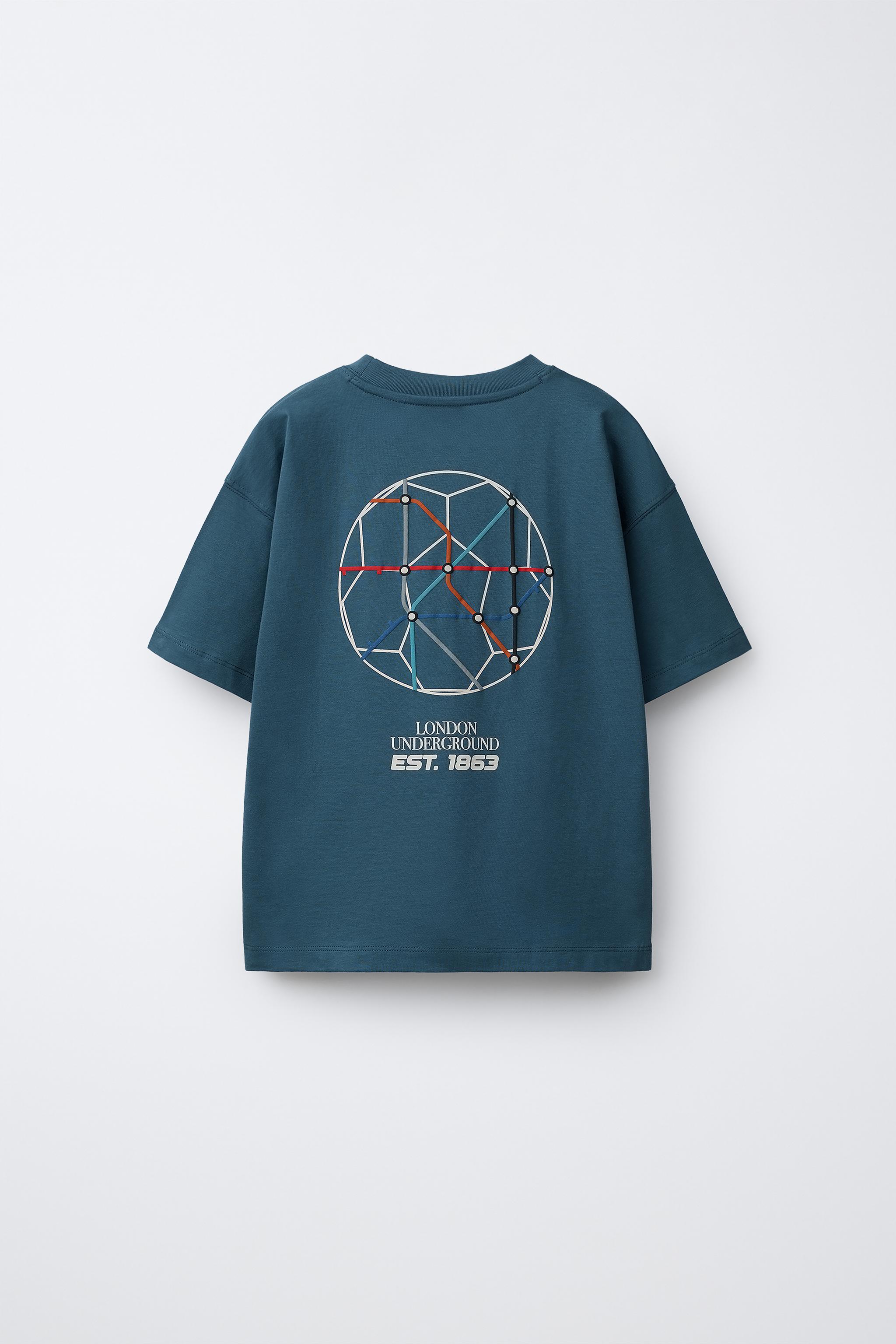 UNDERGROUND LONDON © PRINT T-SHIRT